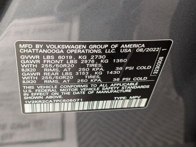 2023 Volkswagen Atlas 3.6L V6 SE w/Technology