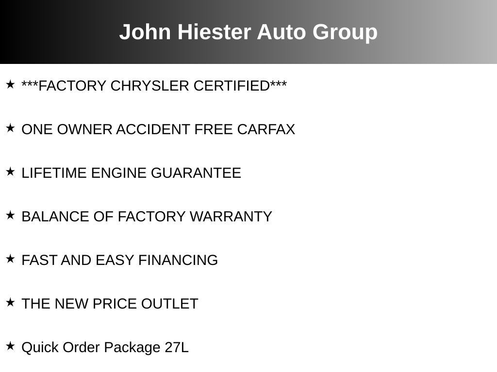 2025 Chrysler Pacifica Select