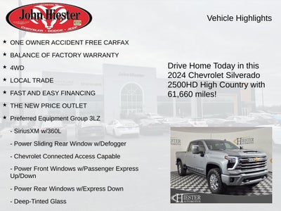 2024 Chevrolet Silverado 2500HD High Country