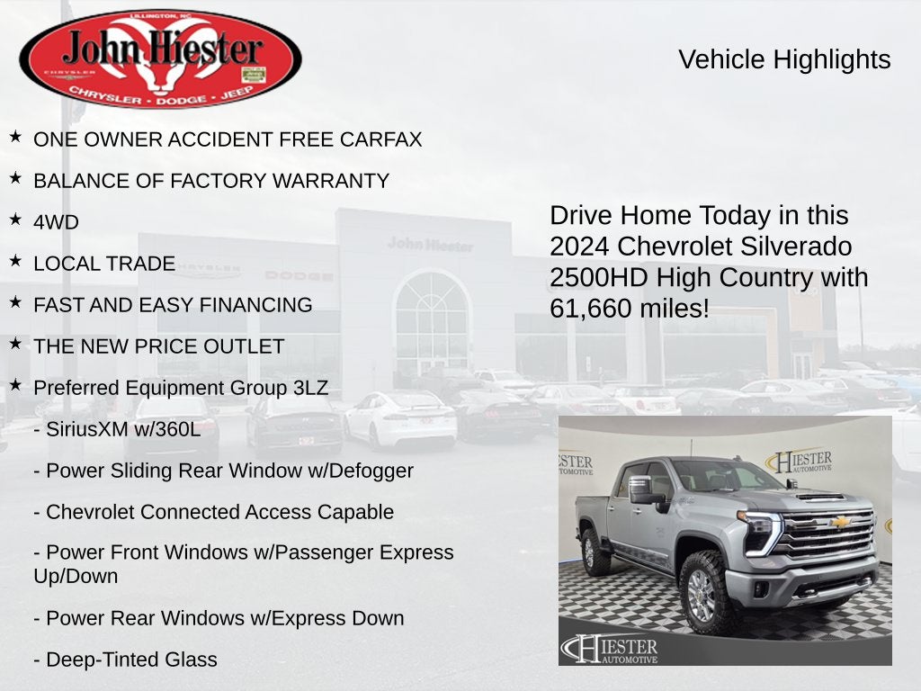 2024 Chevrolet Silverado 2500HD High Country