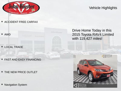 2015 Toyota RAV4 Limited