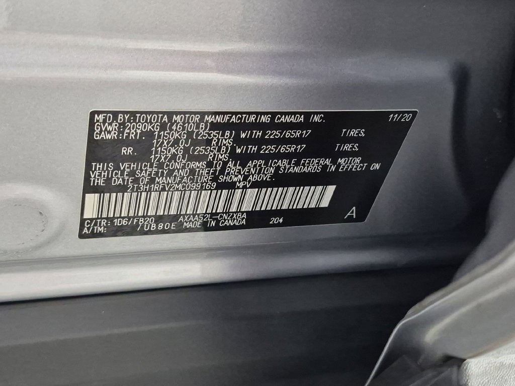 2021 Toyota RAV4 LE