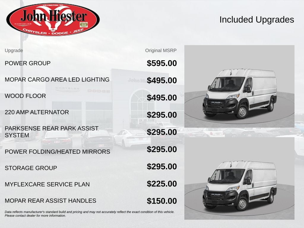 2027 RAM ProMaster 2500 High Roof