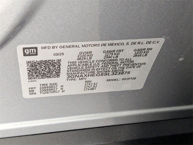 2025 Chevrolet Equinox LT