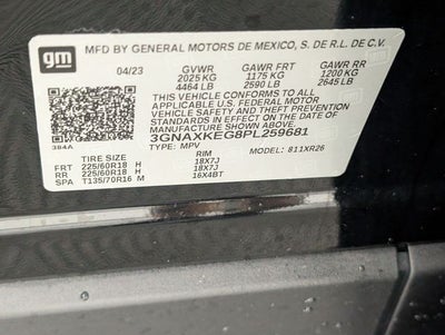 2023 Chevrolet Equinox LT