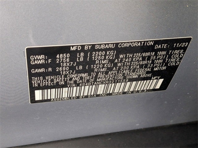 2024 Subaru Outback Limited