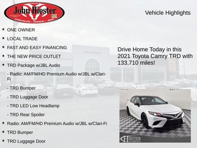 2021 Toyota Camry TRD V6