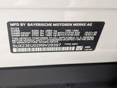 2024 BMW X5 xDrive40i