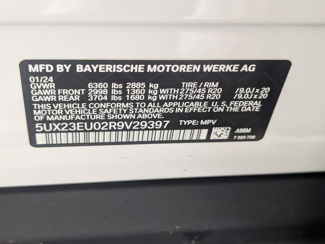 2024 BMW X5 xDrive40i