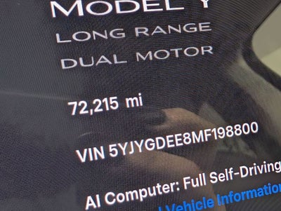 2021 Tesla Model Y Long Range Dual Motor All-Wheel Drive