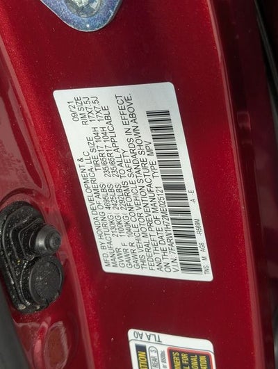 2021 Honda CR-V 2WD Special Edition
