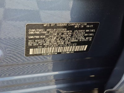 2023 Subaru Forester Touring