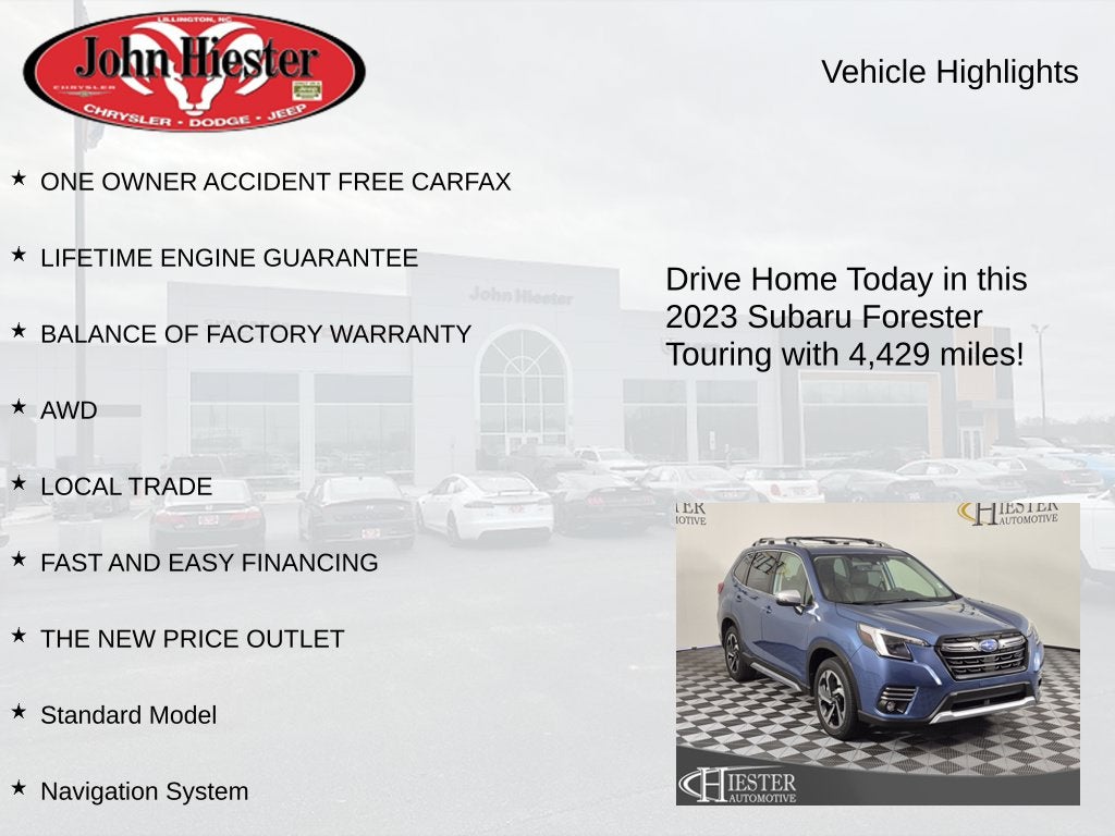 2023 Subaru Forester Touring