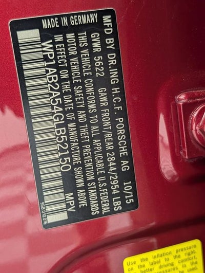 2016 Porsche Macan S