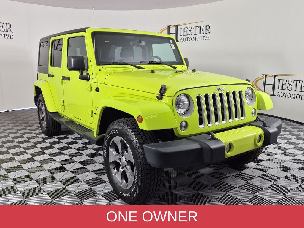 2016 Jeep Wrangler Unlimited Sahara