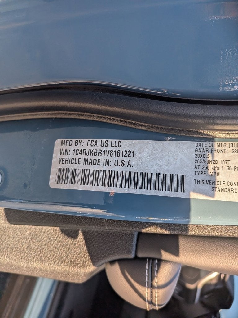 2027 Jeep Grand Cherokee L Limited