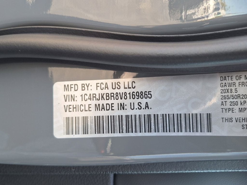 2027 Jeep Grand Cherokee L Limited