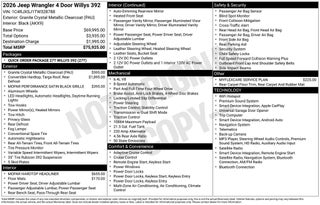 2026 Jeep Wrangler Moab 392