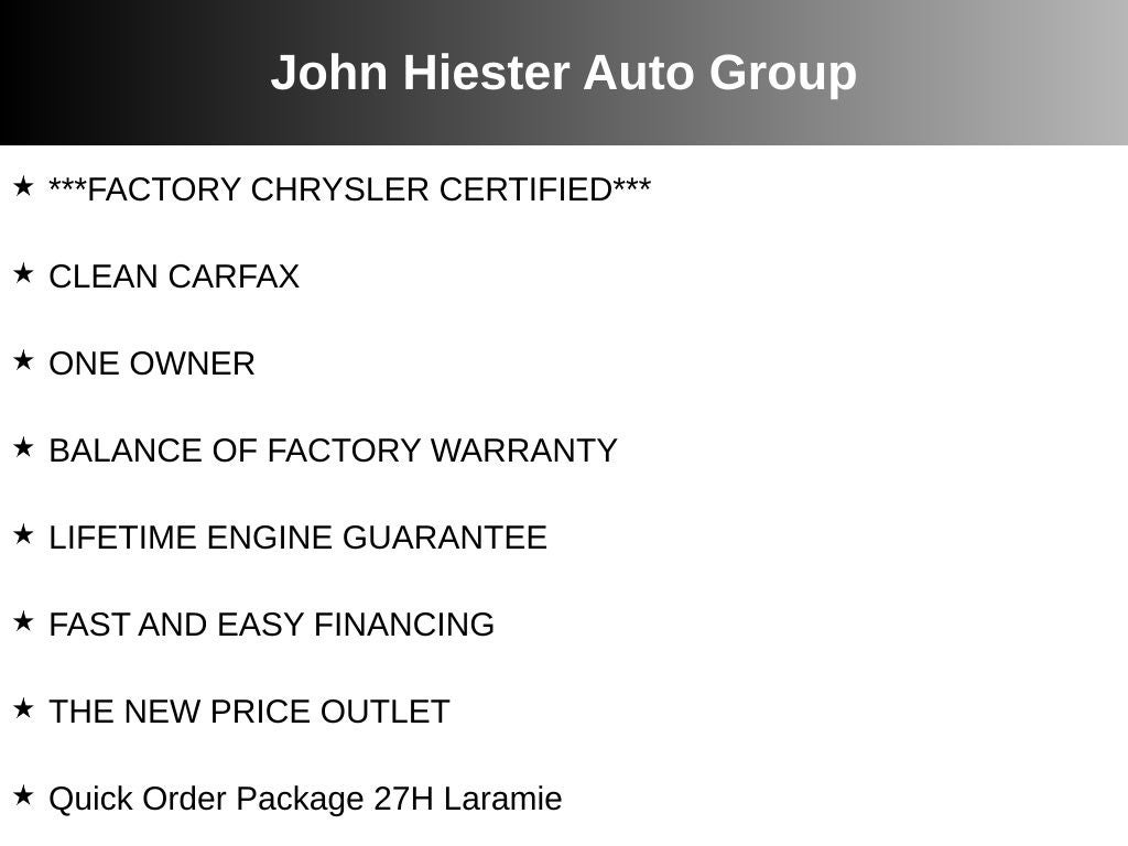 2022 RAM 1500 Laramie