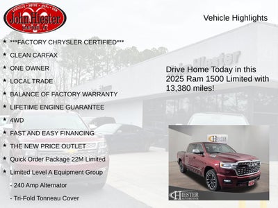 2025 RAM 1500 Limited