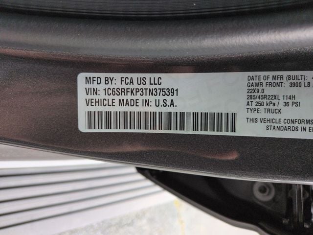 2026 RAM 1500 Tungsten