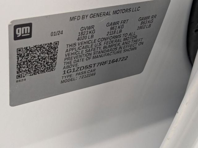 2024 Chevrolet Malibu LT 1LT