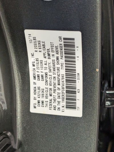 2015 Honda Accord Sport