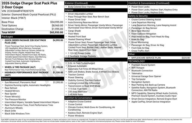 2026 Dodge Charger Scat Pack Plus