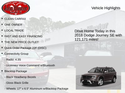 2018 Dodge Journey SE