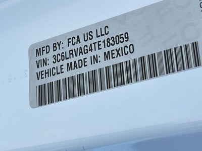2026 RAM ProMaster 1500 Low Roof