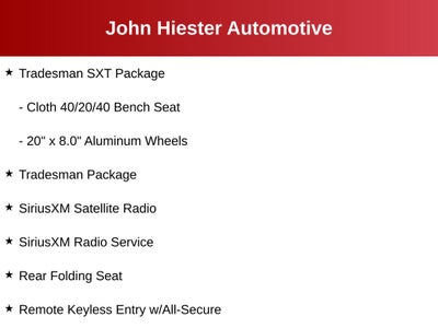 2021 RAM 1500 Classic Tradesman
