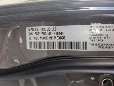 2026 RAM 2500 Base