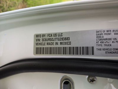 2026 RAM 2500 Big Horn