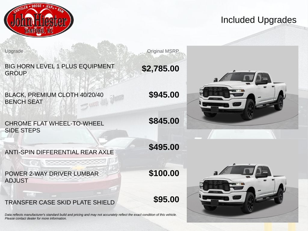 2026 RAM 2500 Big Horn