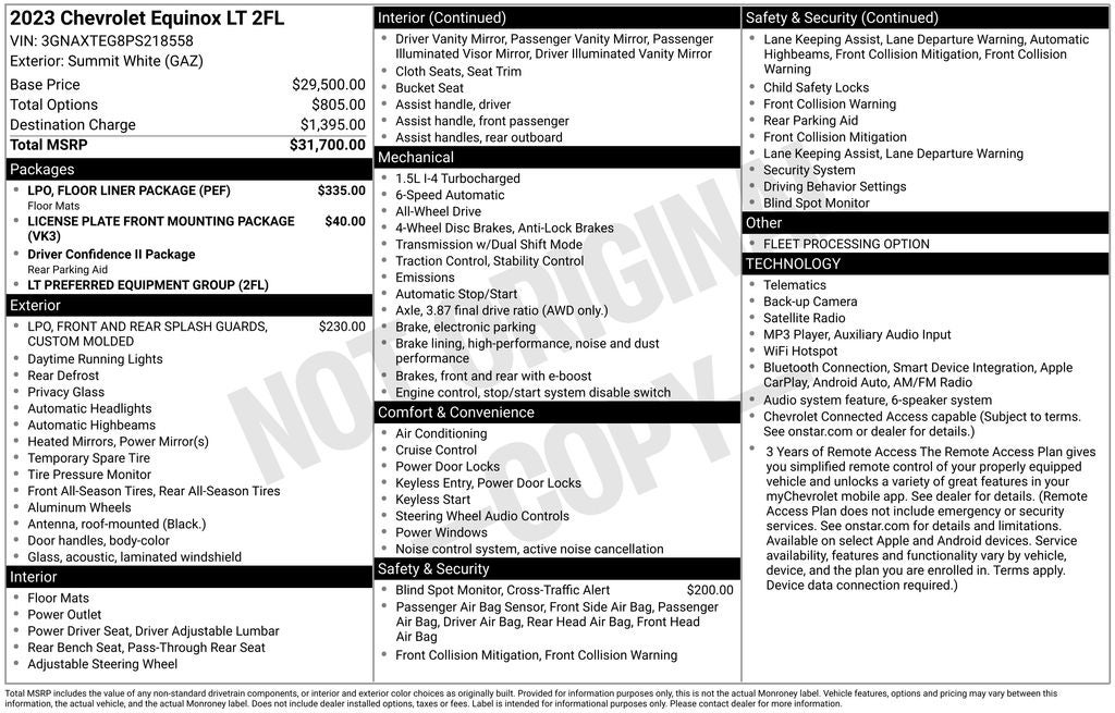 2023 Chevrolet Equinox LT
