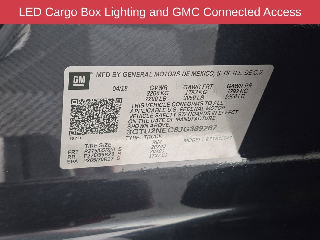 2018 GMC Sierra 1500 SLT