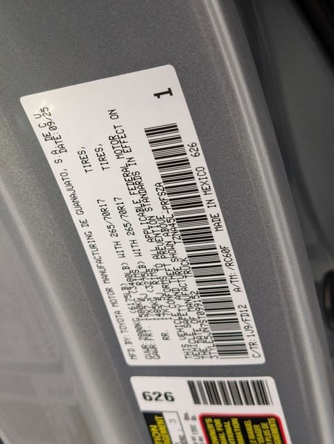 2025 Toyota Tacoma Base