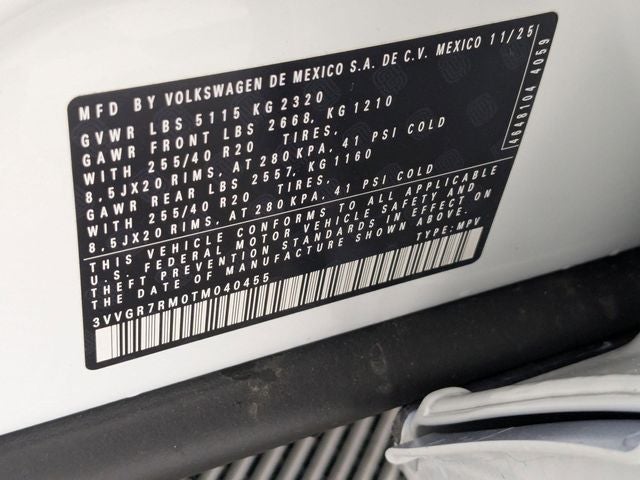 2026 Volkswagen Tiguan 2.0T SE R-Line Black