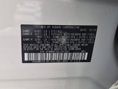 2020 Subaru Ascent Premium