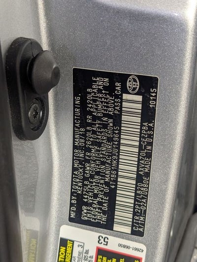 2018 Toyota Camry XSE
