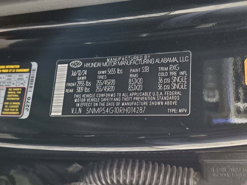2024 Hyundai Santa Fe Hybrid Calligraphy