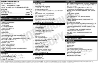 2025 Chevrolet Trax LS