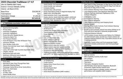 2025 Chevrolet TrailBlazer LT