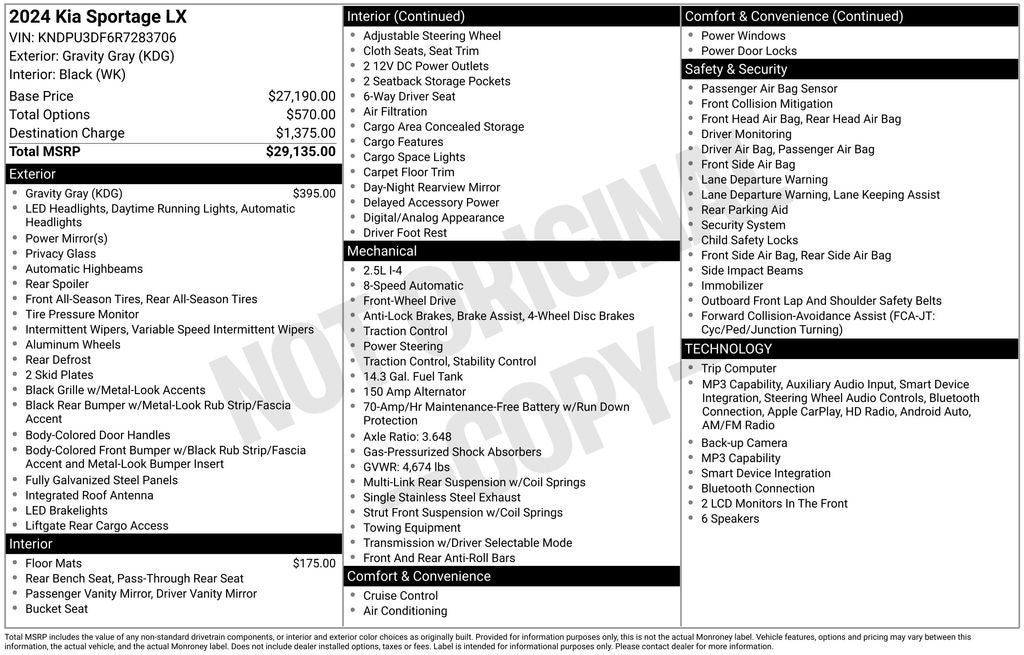 2024 Kia Sportage LX