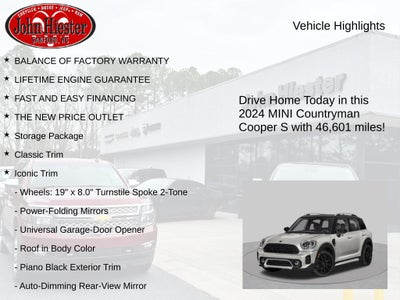 2024 MINI Cooper S Countryman Base