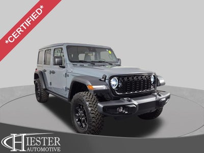 2025 Jeep Wrangler 4-Door Willys 4x4