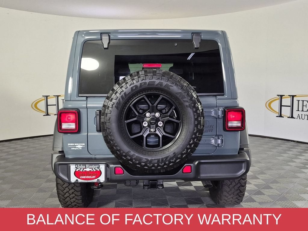 2025 Jeep Wrangler 4-Door Willys 4x4
