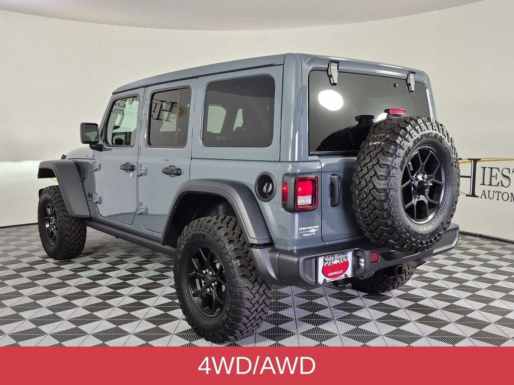 2025 Jeep Wrangler 4-Door Willys 4x4