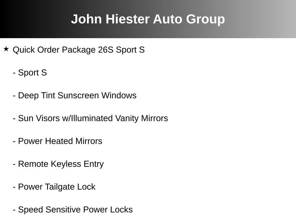 2023 Jeep Gladiator Sport S 4x4
