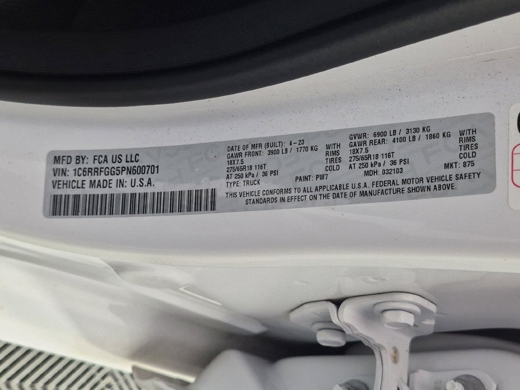 2023 RAM 1500 Tradesman